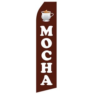 Mocha Stock Flag - 16ft
