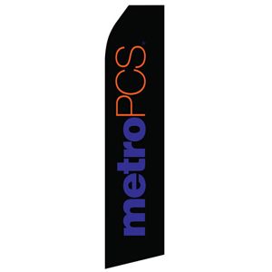 Metro PCS Stock Flag - 16ft