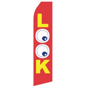 Look Stock Flag - 16ft