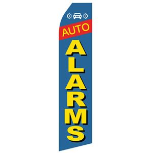 Auto Alarms Stock Flag - 16ft