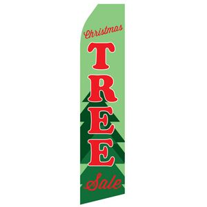 Christmas Tree Sale Stock Flag - 16ftv