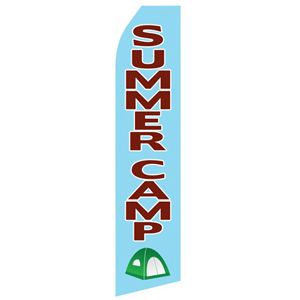 Summer Camp Stock Flag - 16ft