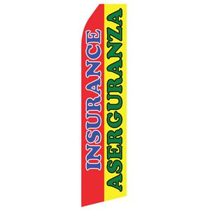 Insurance Aseguranza Stock Flag - 16ft