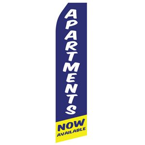 Apartments Now Available Stock Flag - 16ft