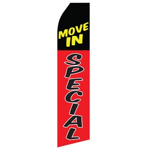 Move In Special Stock Flag - 16ft