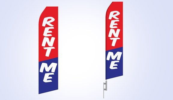 Rent Me Stock Flag - 16ft