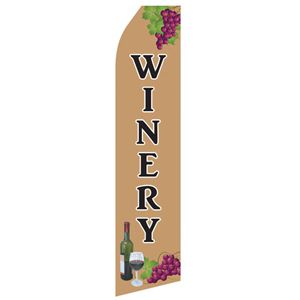 Winery Stock Flag - 16ft