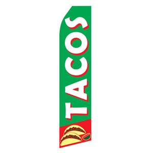 Tacos Stock Flag - 16ft