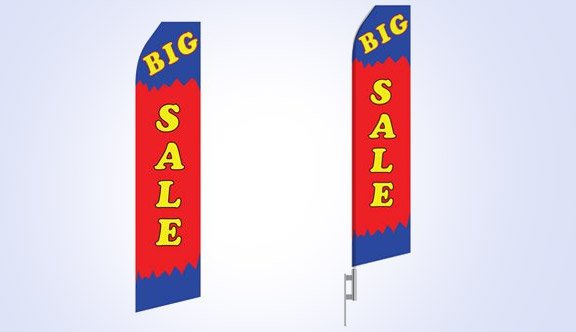 Big Sale Stock Flag - 16ft