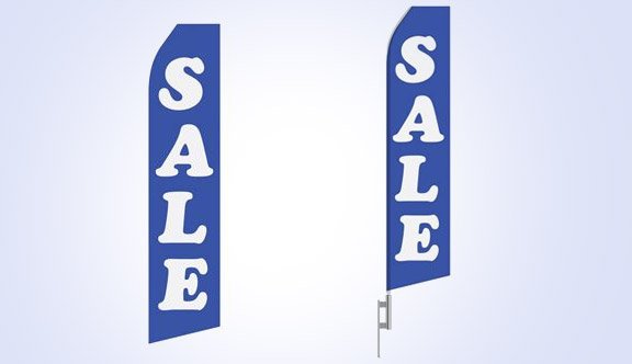 Sale Stock Flag - 16ft