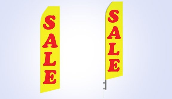 Sale Stock Flag - 16ft