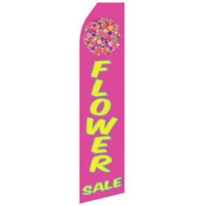 Flower Sale Stock Flag - 16ft