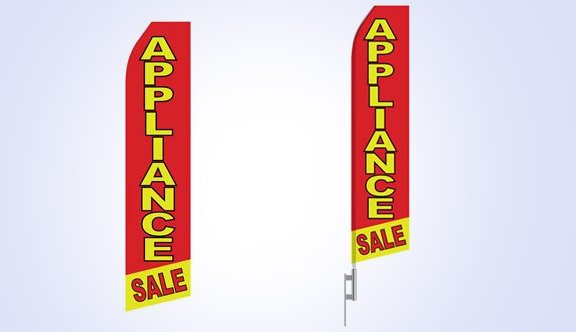 Appliance Sale Stock Flag - 16ft