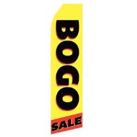 BOGO Sale Stock Flag - 16ft