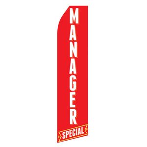 Manager Special Stock Flag - 16ft