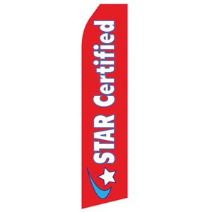 Star Certified Stock Flag - 16ft