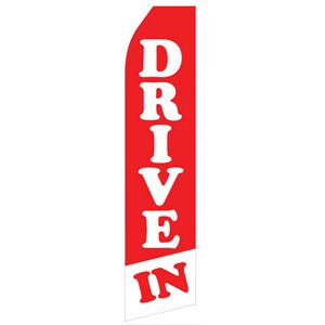 Drive In Stock Flag - 16ft