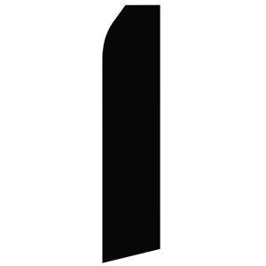 Black Stock Flag - 16ft