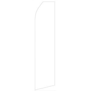 White Stock Flag - 16ft
