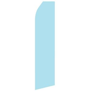 Light Blue Stock Flag - 16ft