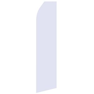 Light Grey Stock Flag - 16ft