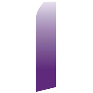 Purple Gradient Stock Flag - 16ft