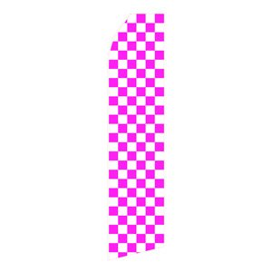 Magenta Chessboard Stock Flag - 16ft