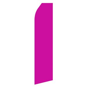 Solid Magenta Stock Flag - 16ft