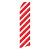 Red Ribbed Stock Flag - 16ft