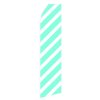 Ribbed Cyan Stock Flag - 16ft