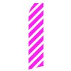 Magenta Stripe Stock Flag - 16ft