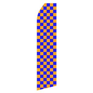 Light Magenta Chessboard Stock Flag - 16ft