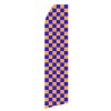 Light Magenta Chessboard Stock Flag - 16ft