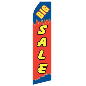 Big Sales Stock Flag - 16ft