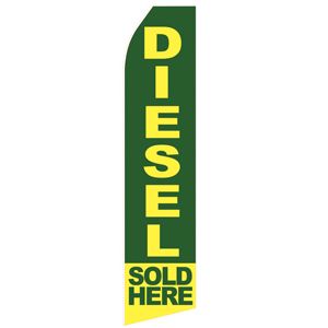 Diesel Here Stock Flag - 16ft