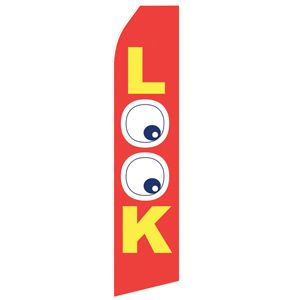 Looking Eye Stock Flag - 16ft