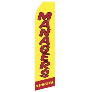 Managers Stock Flag - 16ft
