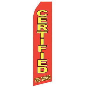 Certified Pre Owned Stock Flag - 16ft