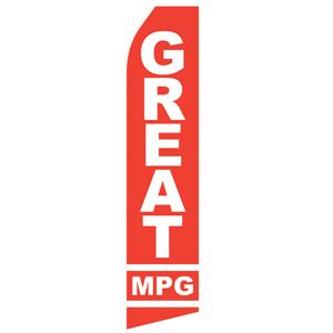 Great MPG Stock Flag - 16ft