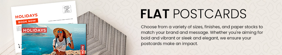Flat Postcards