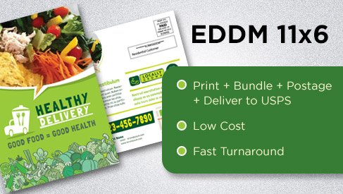 EDDM - 11"x6"