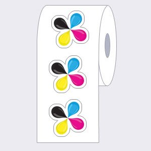Die-Cut Full Color Roll Labels