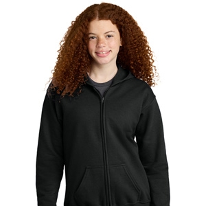 Gildan Youth Heavy Blend Full-Zip Hooded Sweatshirt (18600B)