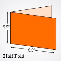 High-Quality Folded 17x5.5 inch Brochure Printing