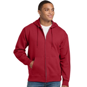 Hanes Ultimate Cotton Full-Zip Hooded Sweatshirt (F283)