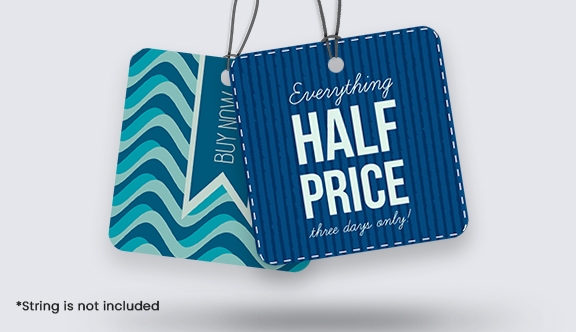Hang tags can make your product stand out from the crowd.
