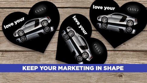 Use Heart Shaped Flyers to promote your next message