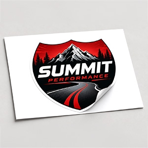 Interstate Sticker
