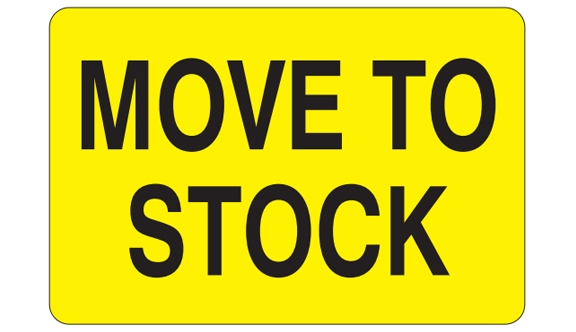 Move to Stock Labels - 2x3