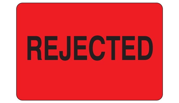 Rejected Labels - 2x3